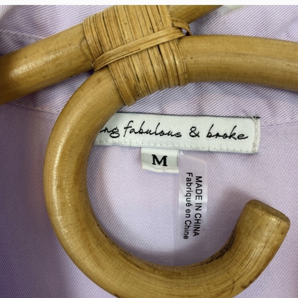 Young Fabulous & Broke | Lavender Sleeveless Jumpsuit Size M - Picture 2 of 8